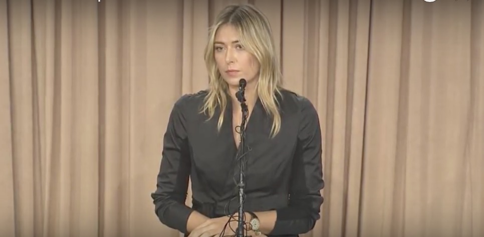 Sharapova presser